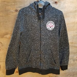 The North Pole Men's Redondo Beach Grey Hooded Jacket